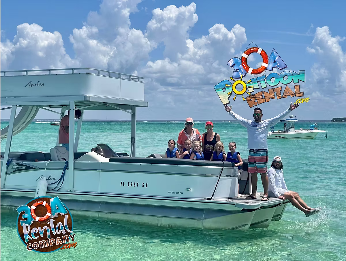 boat rental 30a boat happy pontoon rental 30a